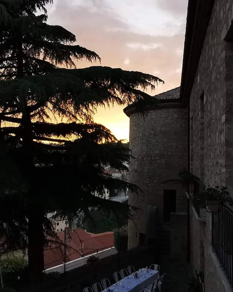Paesaggio dell'Alta Irpinia intorno al Castello Ruspoli
